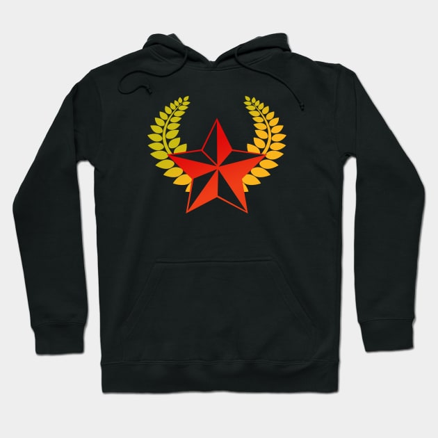 Communist Star Communism Hoodie by Foxxy Merch